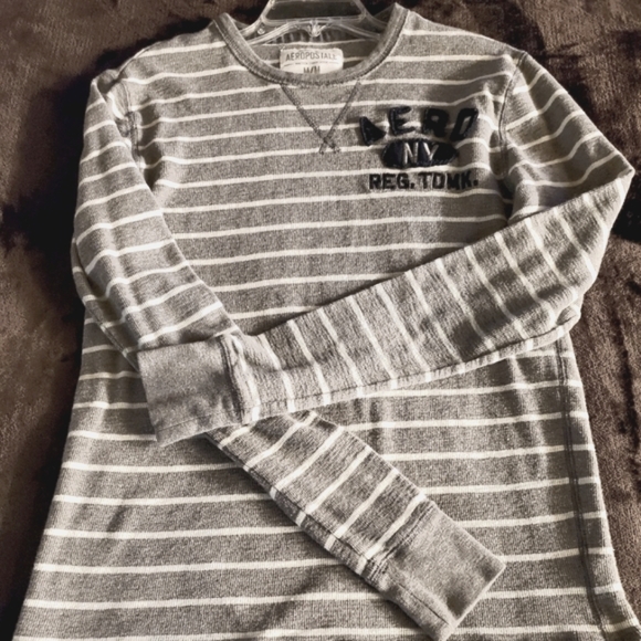 AEROPOSTALE AERO NY Long Sleeve T-shirt | Medium - Picture 4 of 5